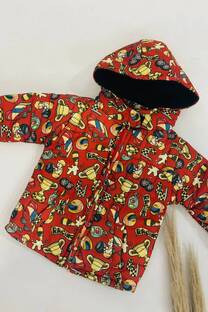 CAMPERA DE BEBE CON ABRIGO POR DENTRO MONSTER - 