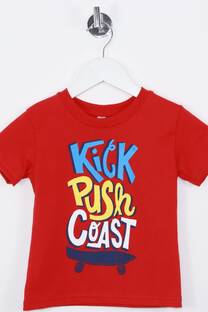 Remera estamp. bebé KICK PUSH COAST - 