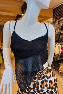 Top Lurex Irregular Brilloso - 