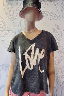 Remera Batik Love Tachas - 