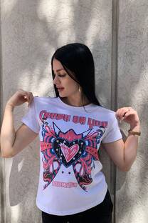 Remera CRUSH estampa  - 