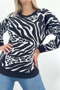 Sweater -Zebra- -Bremer- Doble Hilo-