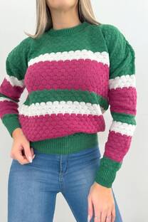 Sweater -Matiz- -Hilo-