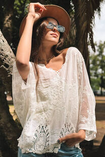 Blusa Magui Broderie GICH5082 - 