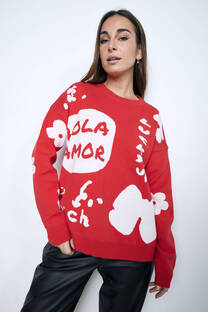 sweater hola amor  - 