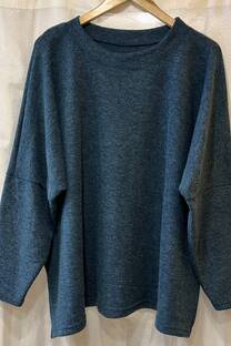 Sweater Oversize de Lanilla Frizada - 