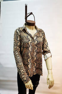 camisa reptil - 