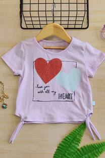 Remera corazones - 