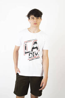 REMERA ESTAMPADA ALGODON PEINADO &amp;quot; LA DIV&amp;quot; - 