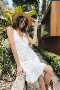 Vestido Lali White GUK141 - 