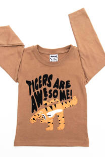 Camiseta Bebe &amp;quot;Tigers Are Awesome&amp;quot; - 