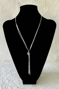 COLLAR NUDO DE METAL - 