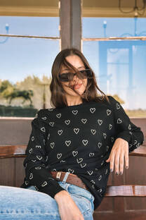 Sweater Amour Sweet Black GUL587 - 