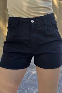 SHORT DE GABARDINA CON PINZAS JOELLE - 