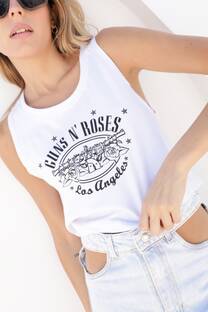 Musculosa estampada  - 