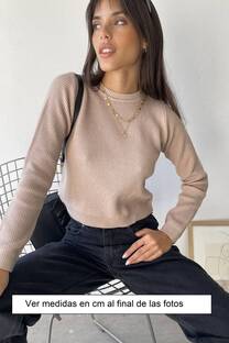 SWEATER CORTO DE BREMER PUNTO INGLES - SWEATER KIRA