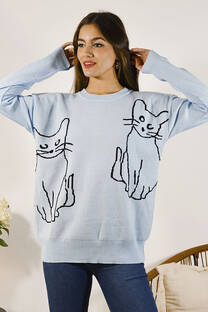 SWEATER 2 GATOS - 