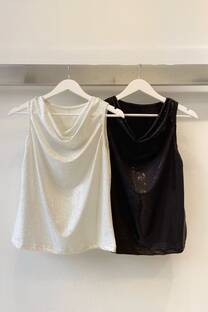 Musculosa buche lentejuelas - 