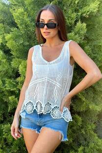 Musculosa Zenin hilo crochet (RUCH5055) - 