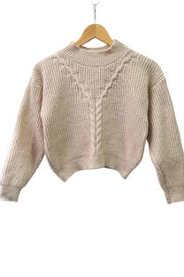 Sweater con Cuellito Y