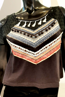 Blusa Mangas Caladas - 