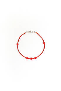 Pulsera de cuentas y canutillos. - 