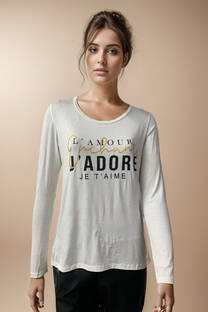 Remera de modal con estampa ENCHANDE - 