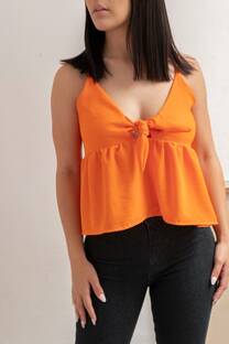 Blusa Cey Lino Con Lazo REBECCA - 