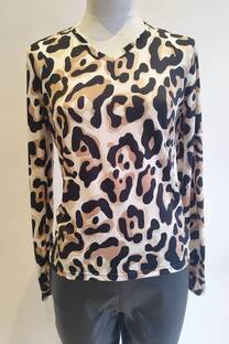 Remera Escote V Indiana - Animal - 