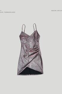 VESTIDO SHINING FRUNCE  - 