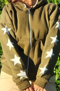 Campera frizada estrella - 