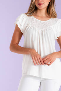 Blusa de Broderie Ba - 