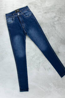 Jeans skinny elastizado azul