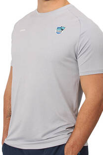 Remera Deportiva Lycra Tech Argentina Gris - 