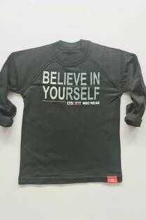 Remera believe niño - 