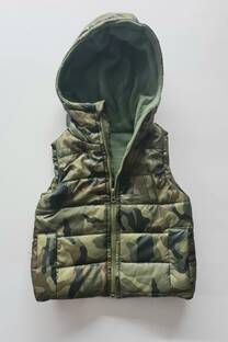 Chaleco polar camuflado nene - 