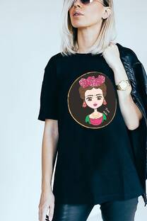 remeron clasico frida pelo marron - 