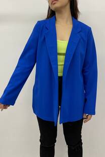 Blazer crepe con tajo - 