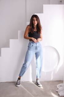 Pantalon Slouchy roturas - 