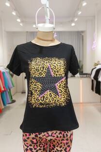 remera estrella print  - 