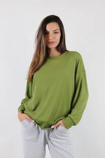 Oversize con puño de lanilla - 