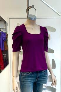 68C - MODAL SOFT REMERA PRINCESA PINZA FRUNCE - 