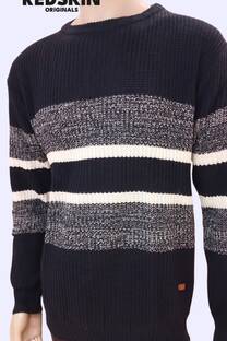 Sweater rayado de hilo - 