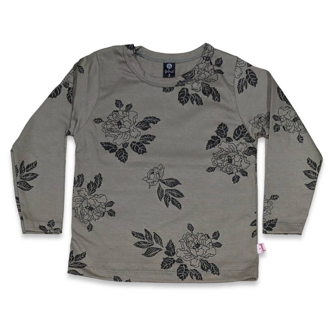 Imagen carrousel Remera bb ml estampada FLORES 1