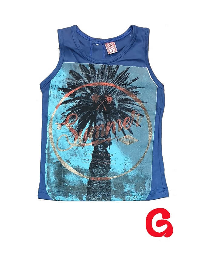 Imagen producto Musculosa bb palmera summer 6