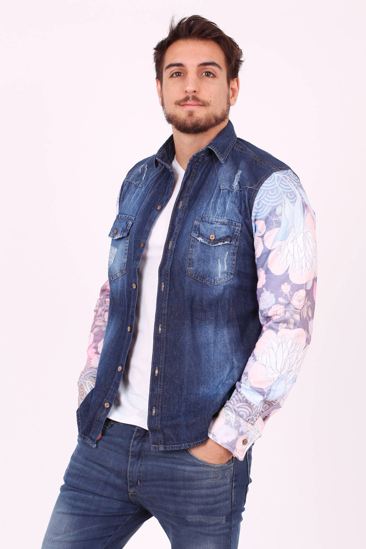 Imagen producto Camisa Denim 2193 4