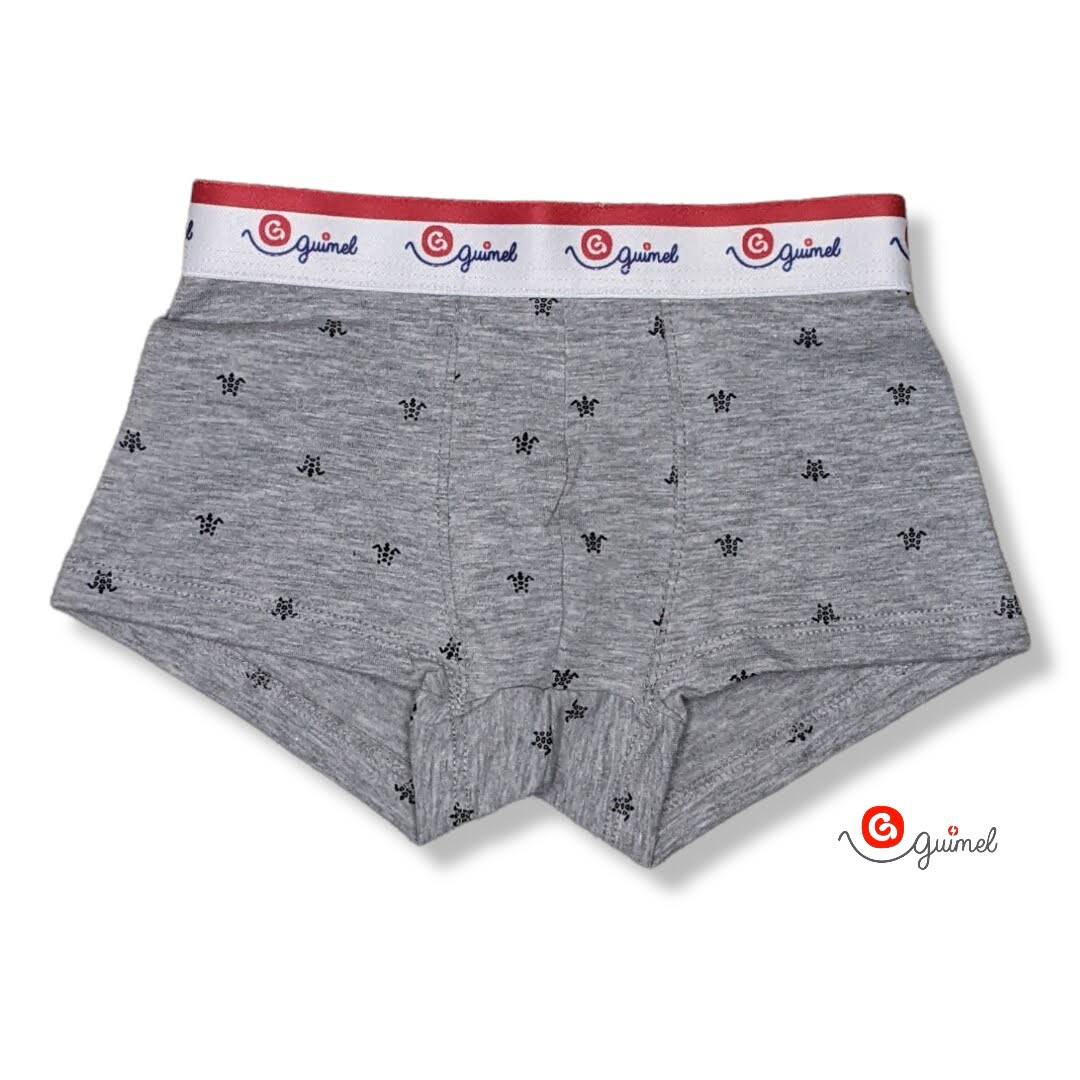 Imagen producto Boxer niño estampado alg. y lycra 5