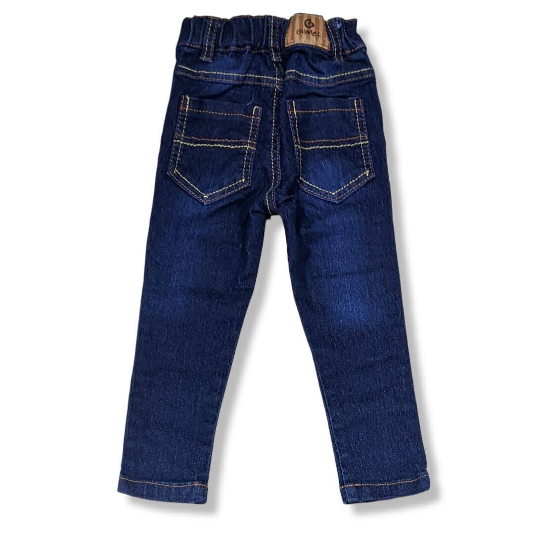 Imagen carrousel Jean bb unisex chupin elast osc c bigotes 1