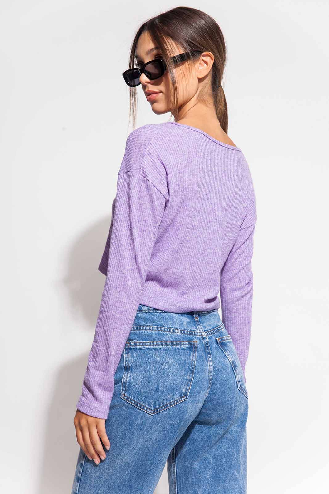 Imagen producto Cardigan Crop Angora 11