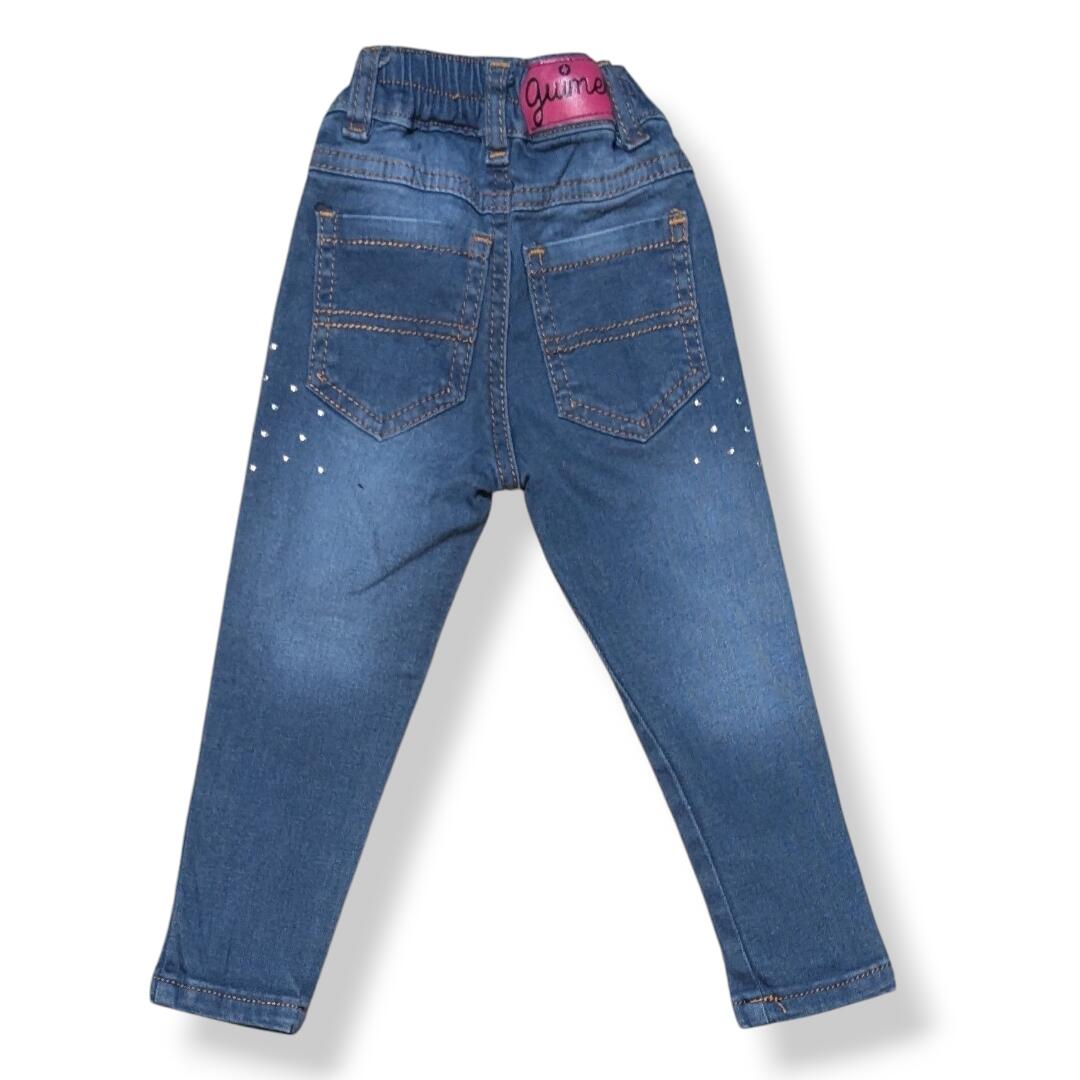 Imagen carrousel Jean beba chupn con tachas laterales 3